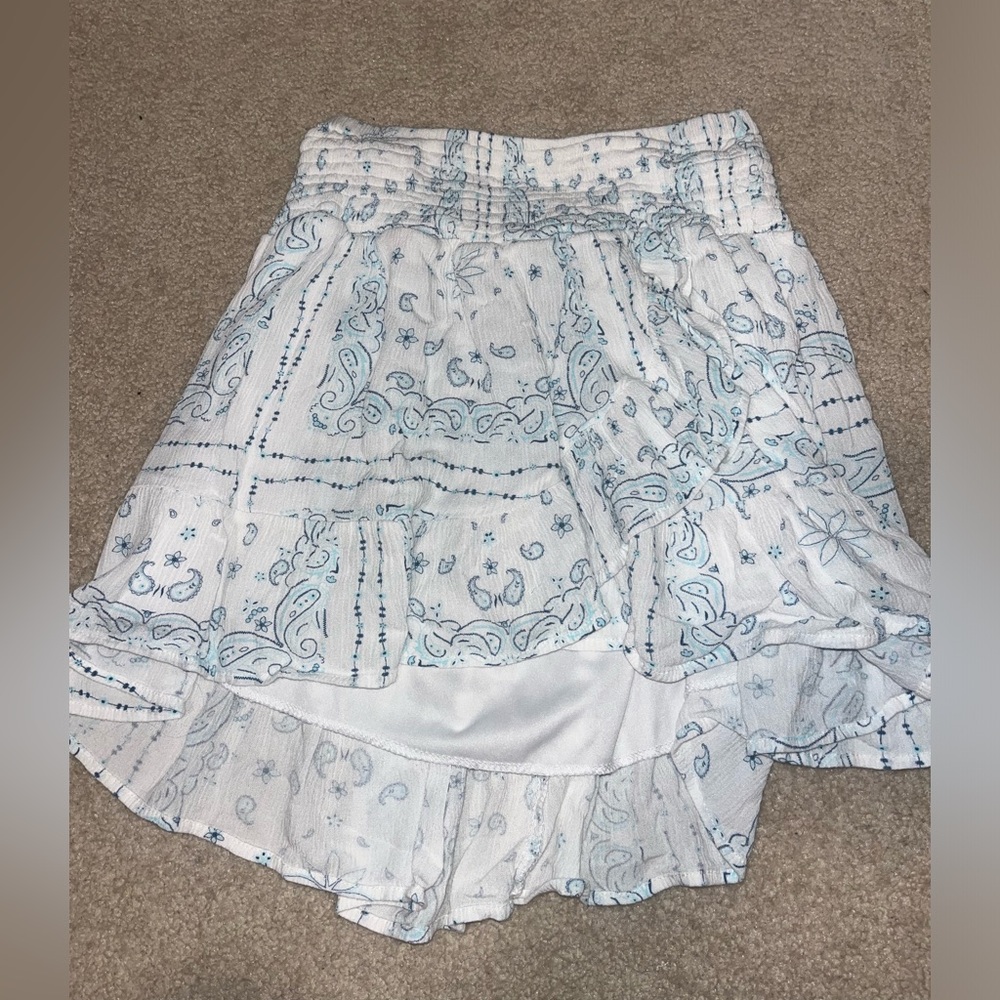Flowy multi color skirt size M
